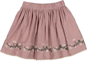 244-266-34 LONG-SKIRT SELINA-Dusty Mauve