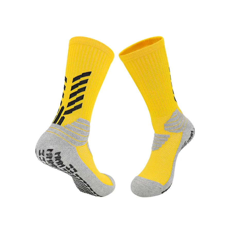 3 Pack Football Grip Socks with Compression Support