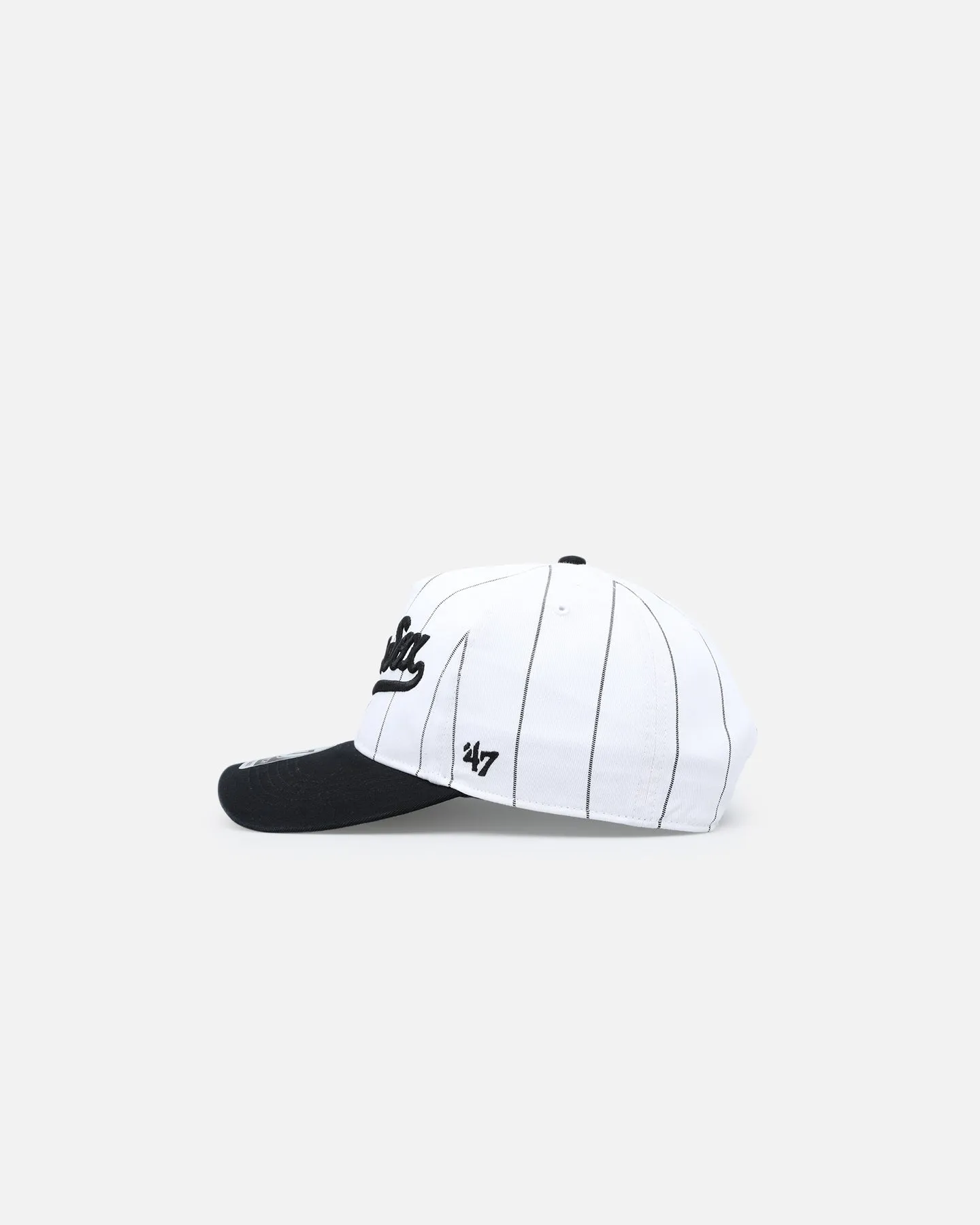 47 Brand Chicago White Sox 'Double Header Pinstripe' '47 Hitch Snapback White