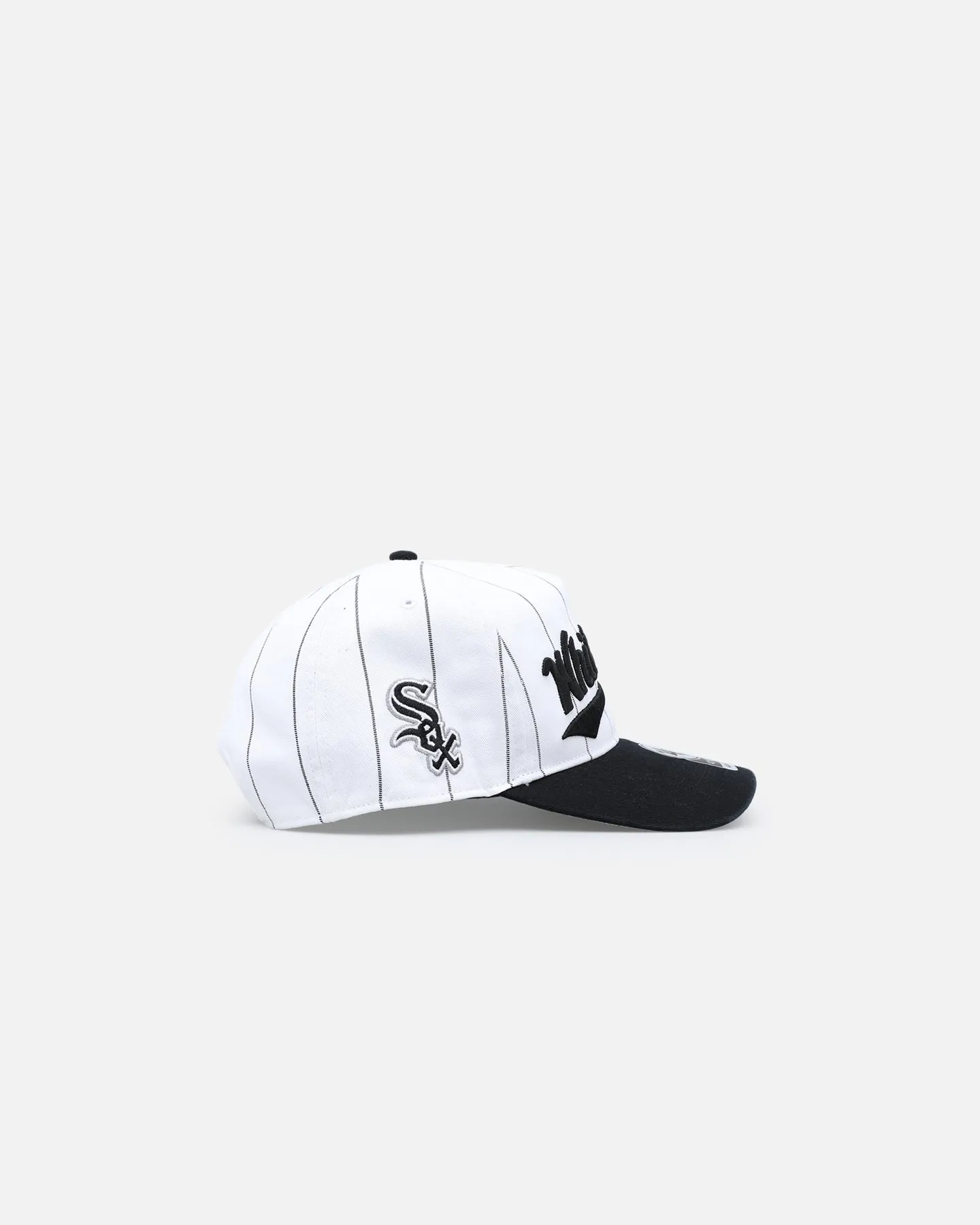 47 Brand Chicago White Sox 'Double Header Pinstripe' '47 Hitch Snapback White