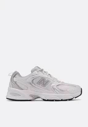 530 - NB White/Metallic Silver