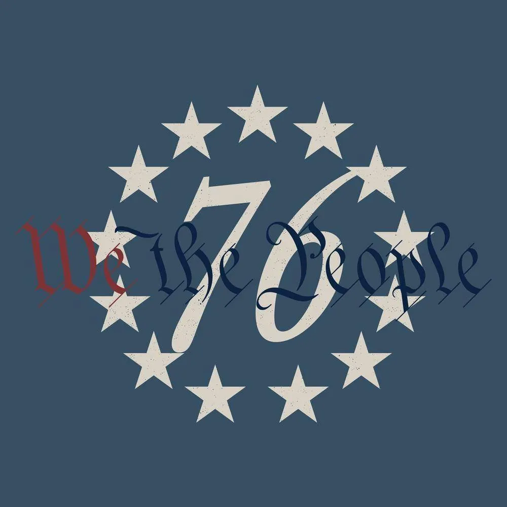 76 We The People Pocket T-Shirt - Captain's Blue