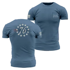 76 We The People Pocket T-Shirt - Captain's Blue