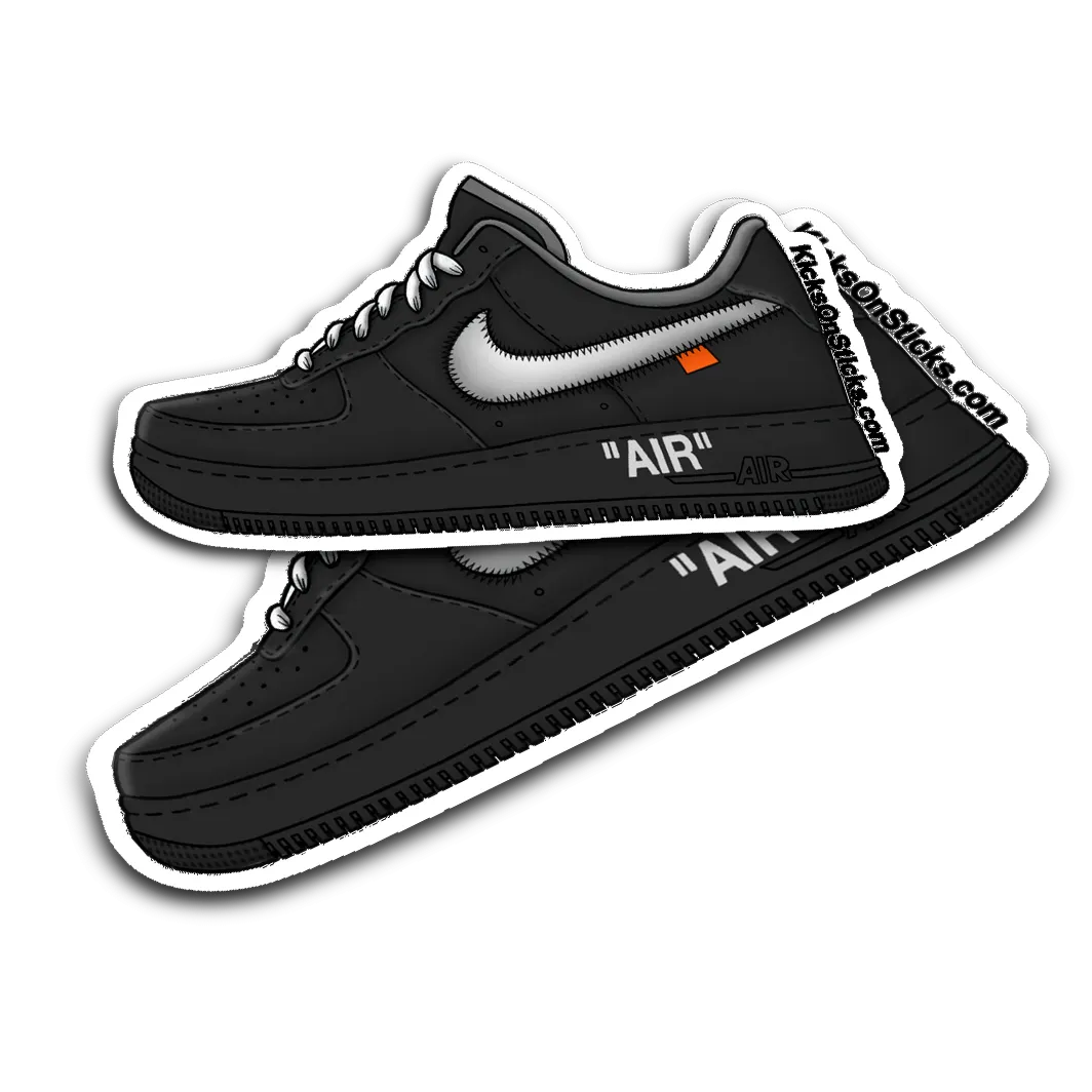 Air Force 1 Low Off-White "MoMA" Sneaker Sticker