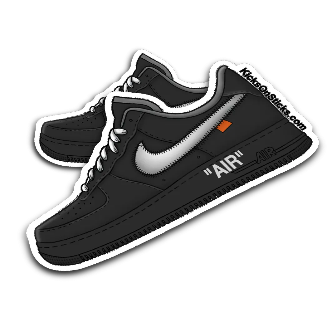 Air Force 1 Low Off-White "MoMA" Sneaker Sticker