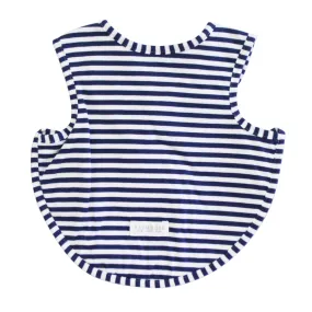 Alimrose Bib - Arm Holes Back Fastening Navy