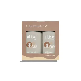 Al.ive Body Baby Little Traveller Wash & Lotion Set - Calming Oatmeal