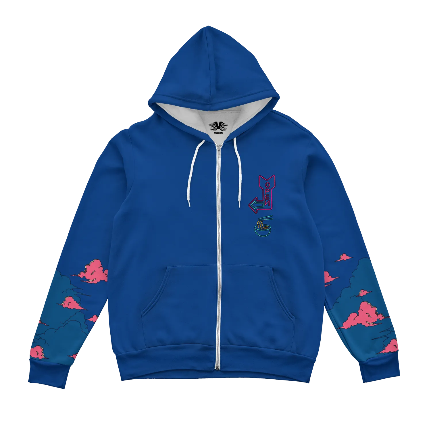 Always Open Zip Up Hoodie