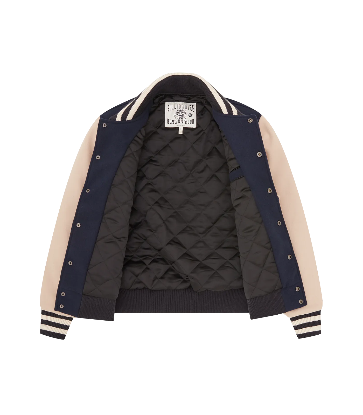 ARCH LOGO VARSITY JACKET - NAVY