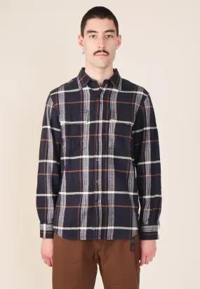 Arroyo Flannel Shirt - aviator navy plaid