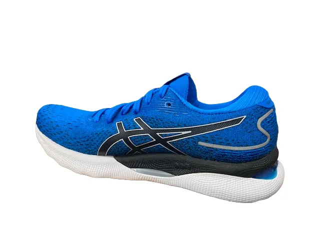 Asics men's running shoe Gel Nimbus 24 1011B359 405 blue gray