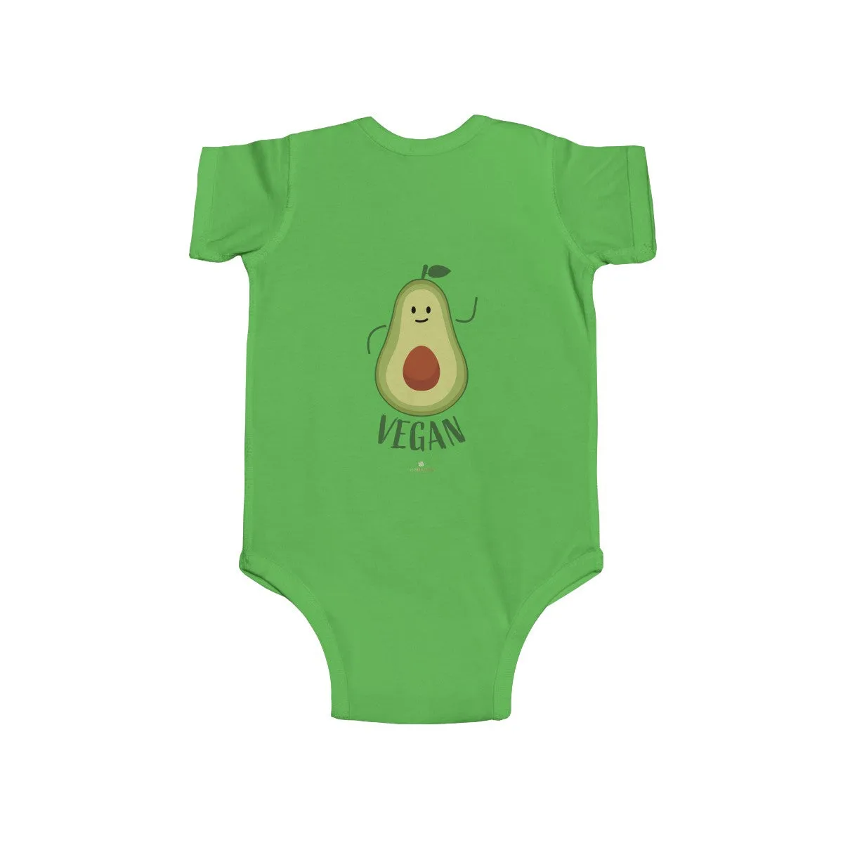 Avocado Baby Unisex Cotton Bodysuit, Infant Fine Jersey Regular Fit Clothes- Made in UK