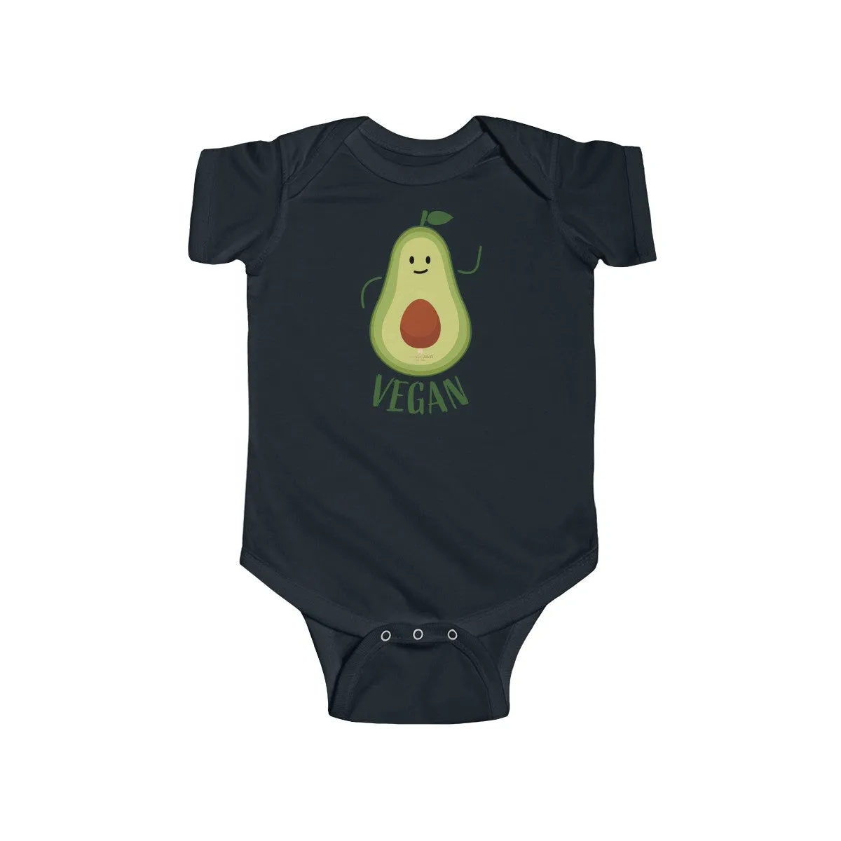 Avocado Baby Unisex Cotton Bodysuit, Infant Fine Jersey Regular Fit Clothes- Made in UK