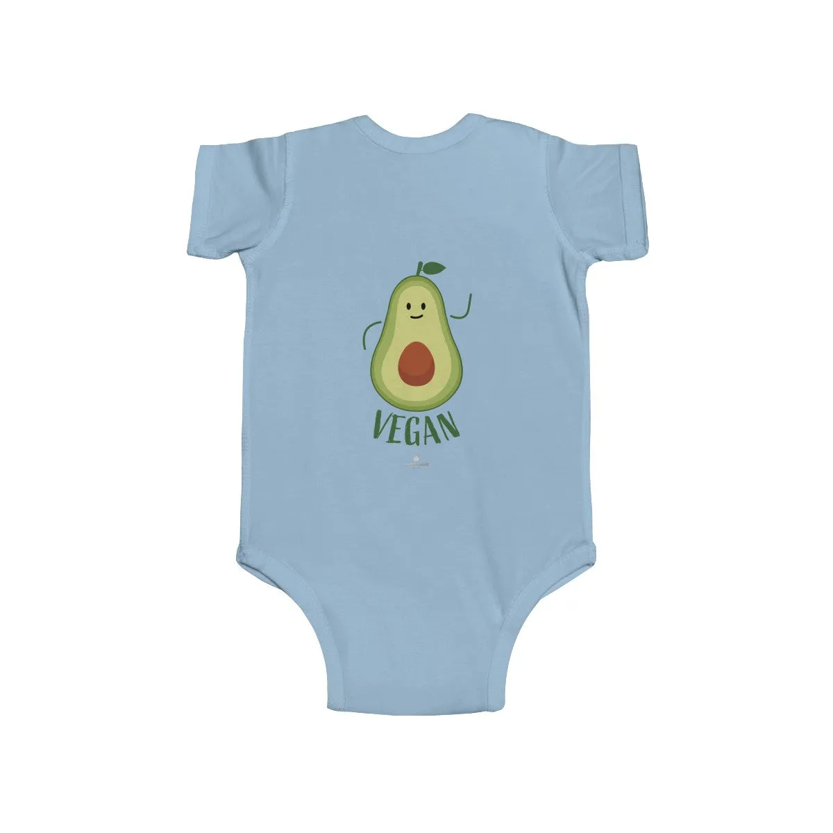 Avocado Baby Unisex Cotton Bodysuit, Infant Fine Jersey Regular Fit Clothes- Made in UK