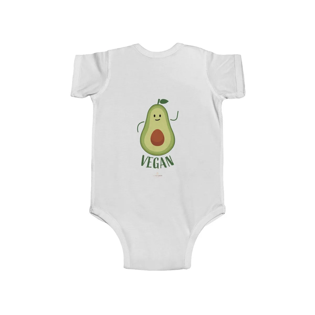 Avocado Baby Unisex Cotton Bodysuit, Infant Fine Jersey Regular Fit Clothes- Made in UK