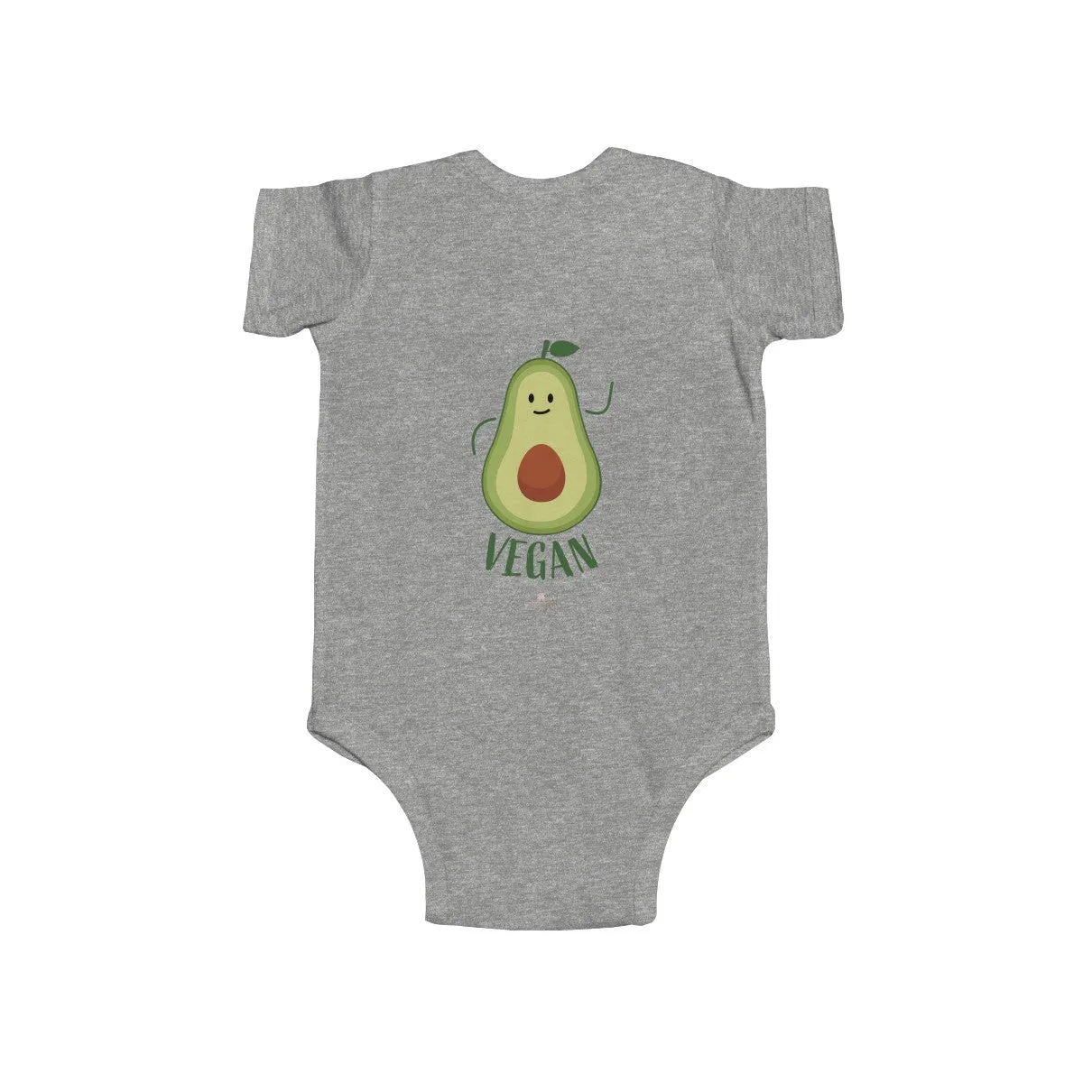 Avocado Baby Unisex Cotton Bodysuit, Infant Fine Jersey Regular Fit Clothes- Made in UK