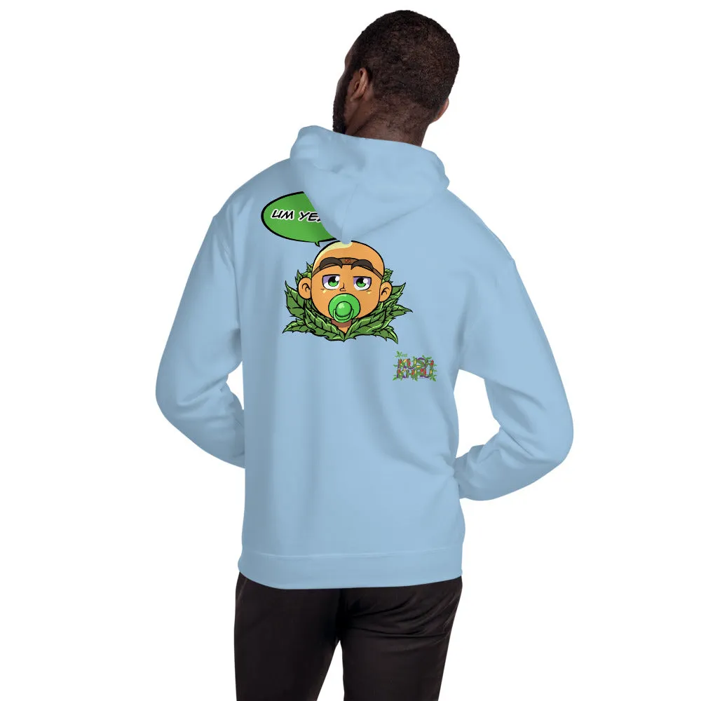 BABE KUSH HEAD Unisex Hoodie