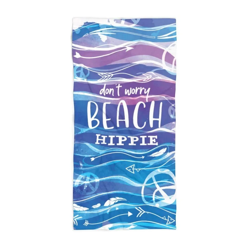 Beach Hippie - Beach Towel