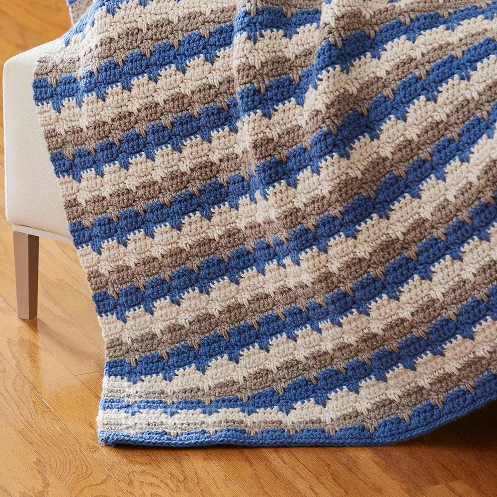 Beauty Runs Deep Crochet Throw