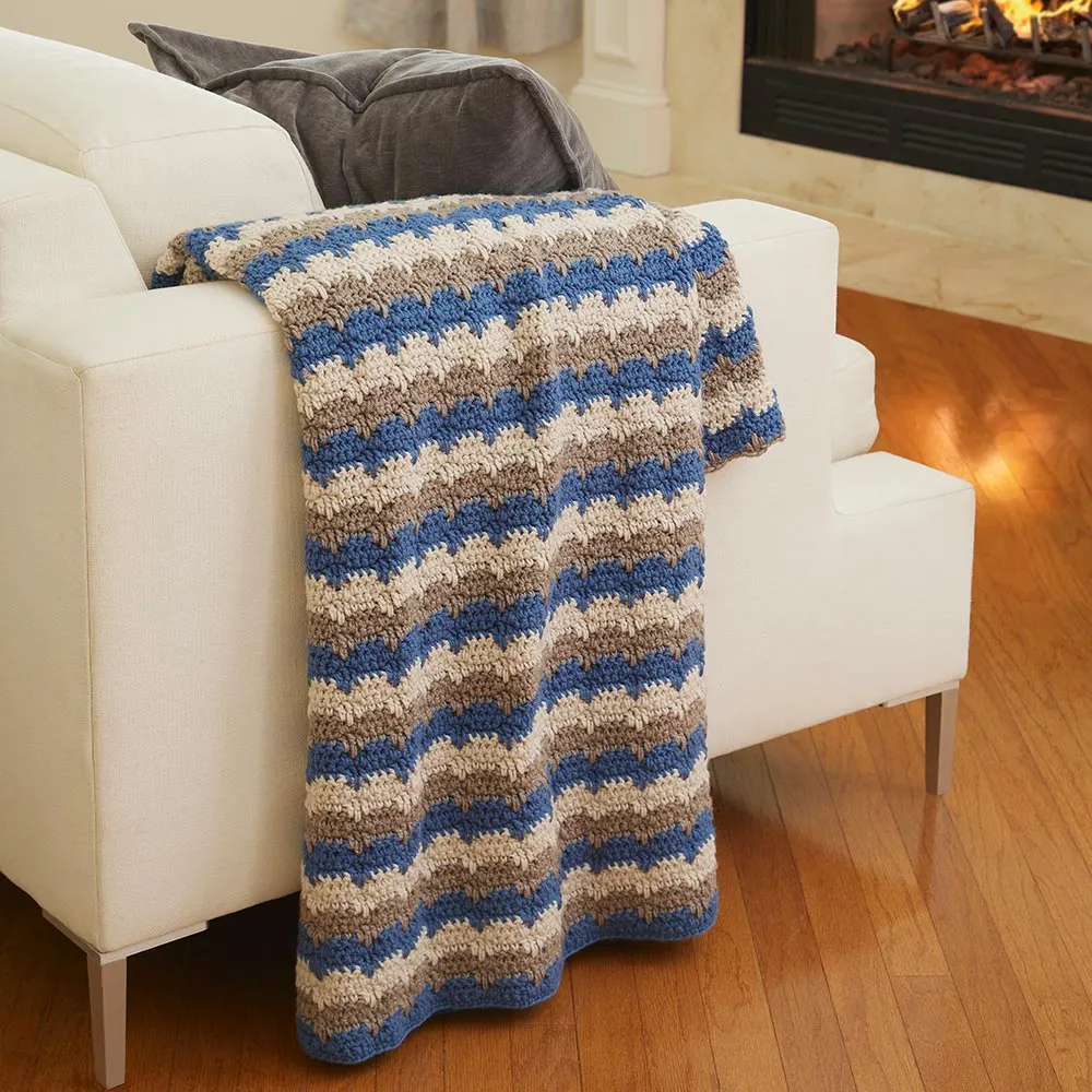 Beauty Runs Deep Crochet Throw