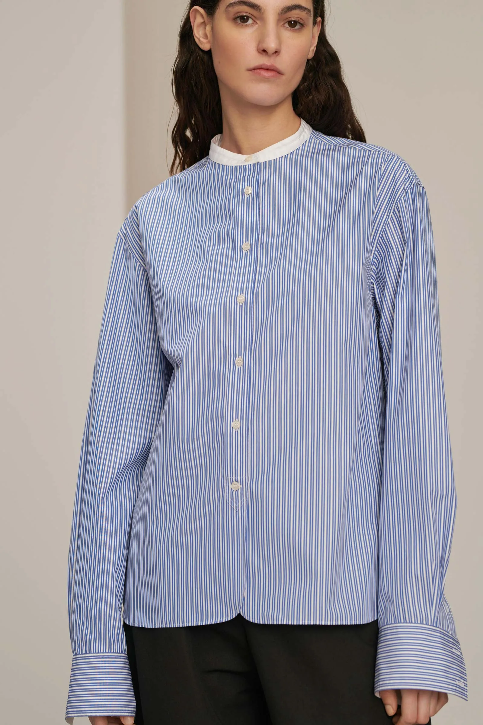 Bermudes Striped Cotton Shirt