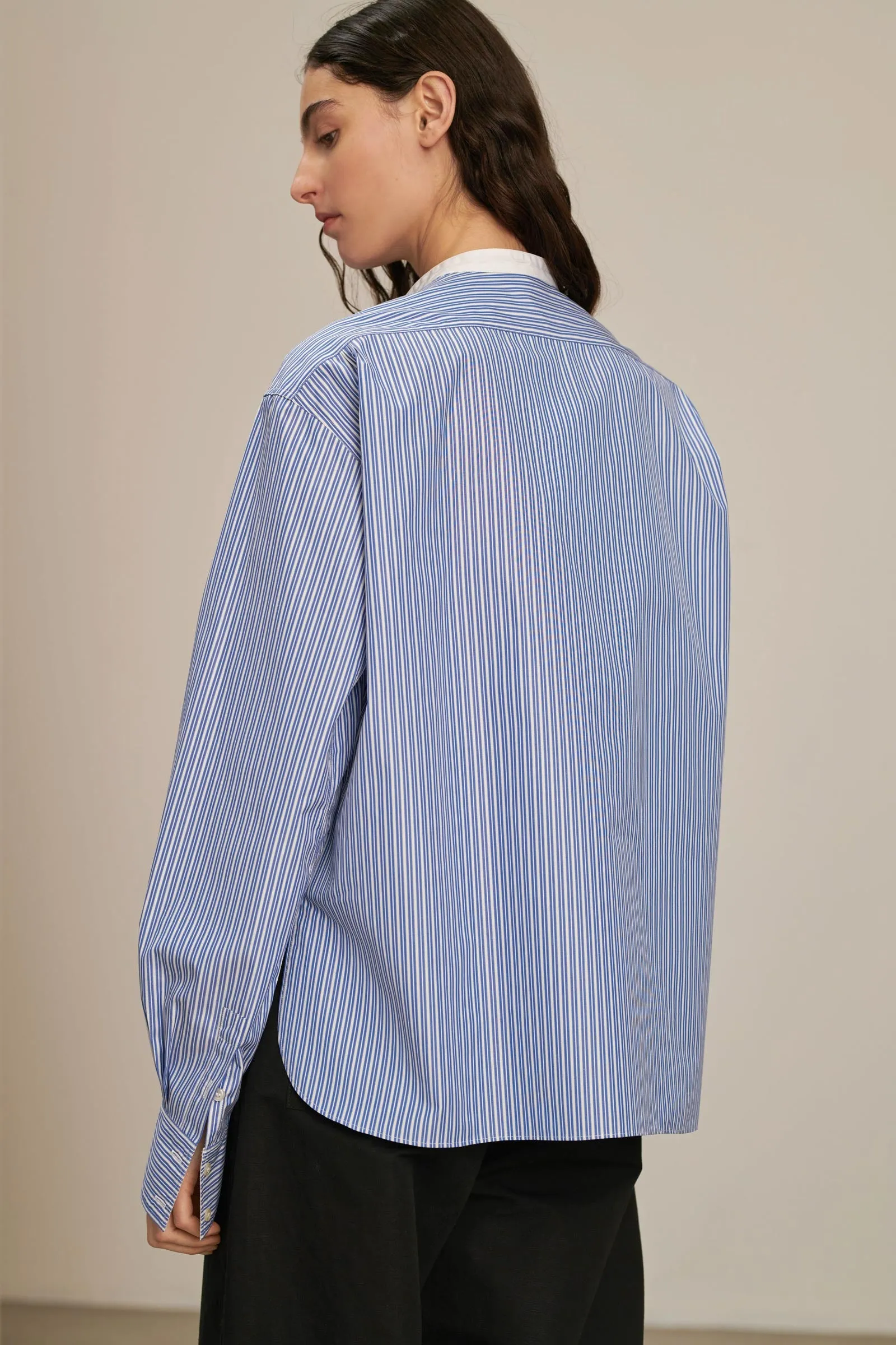 Bermudes Striped Cotton Shirt