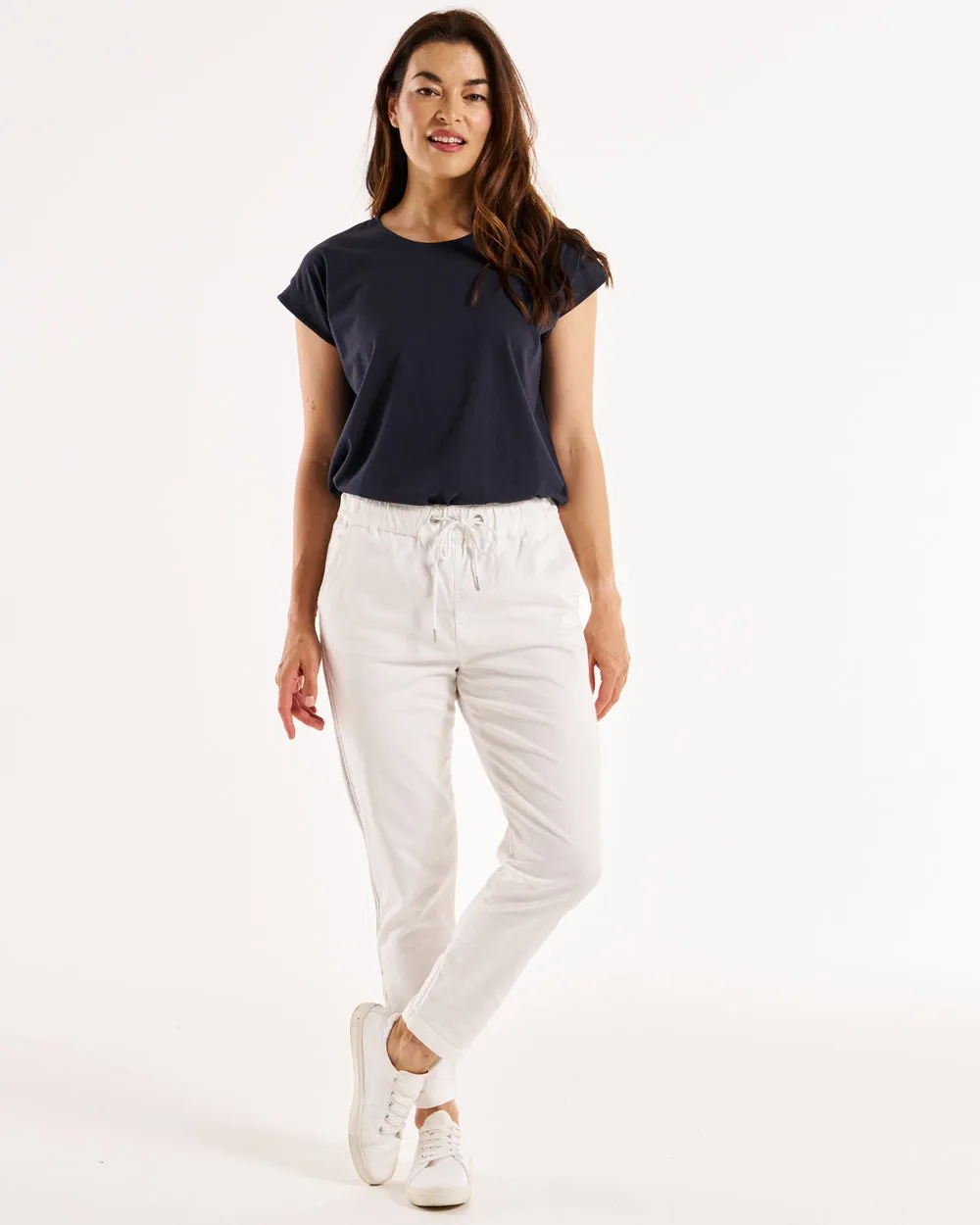 Betty Basics Brooks Jean White