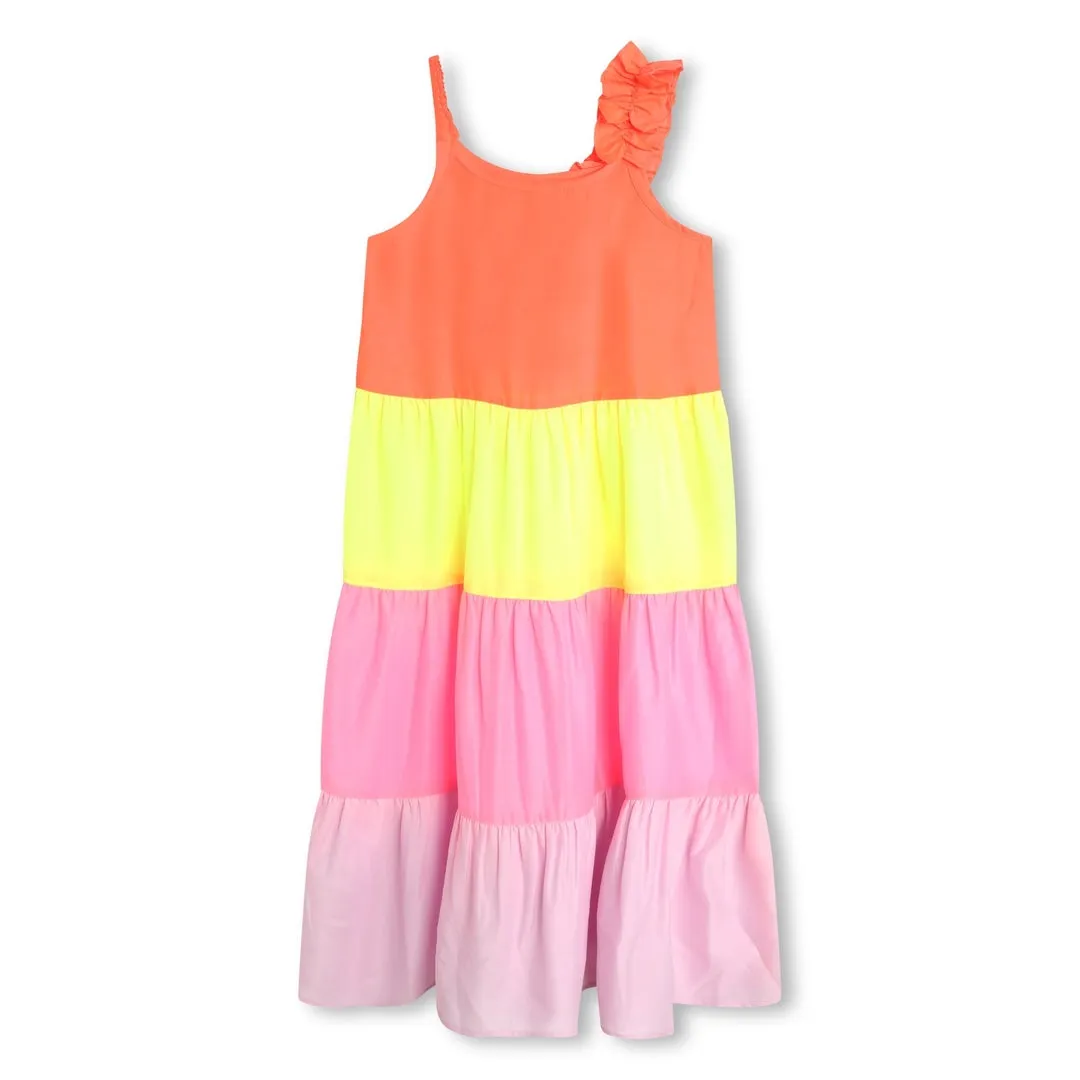 Billieblush-U20184-Z41-KG-MULTICOLOURED-SLEEVELESS DRESS