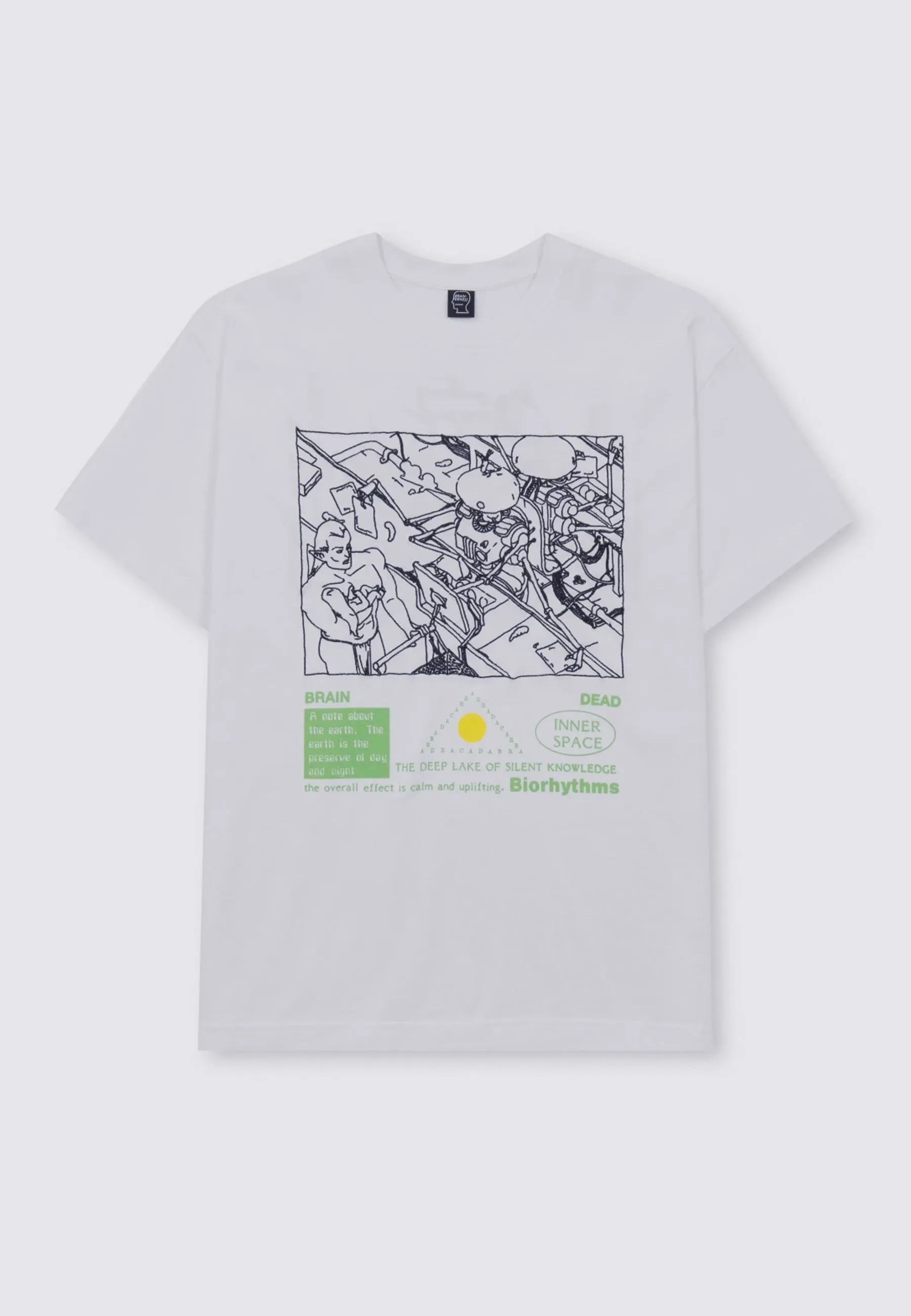 Biorhythms T-Shirt - white