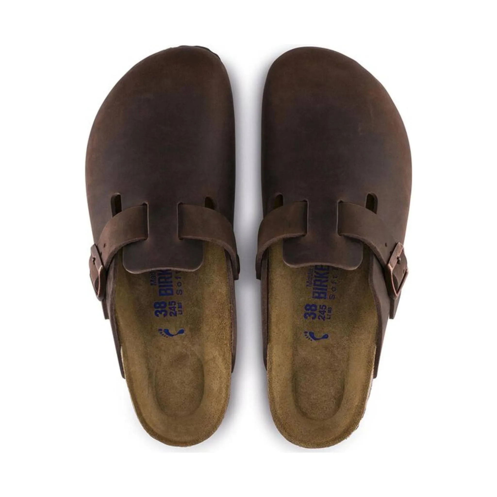 Birkenstock Boston Soft Footbed - Oiled Leather Habana