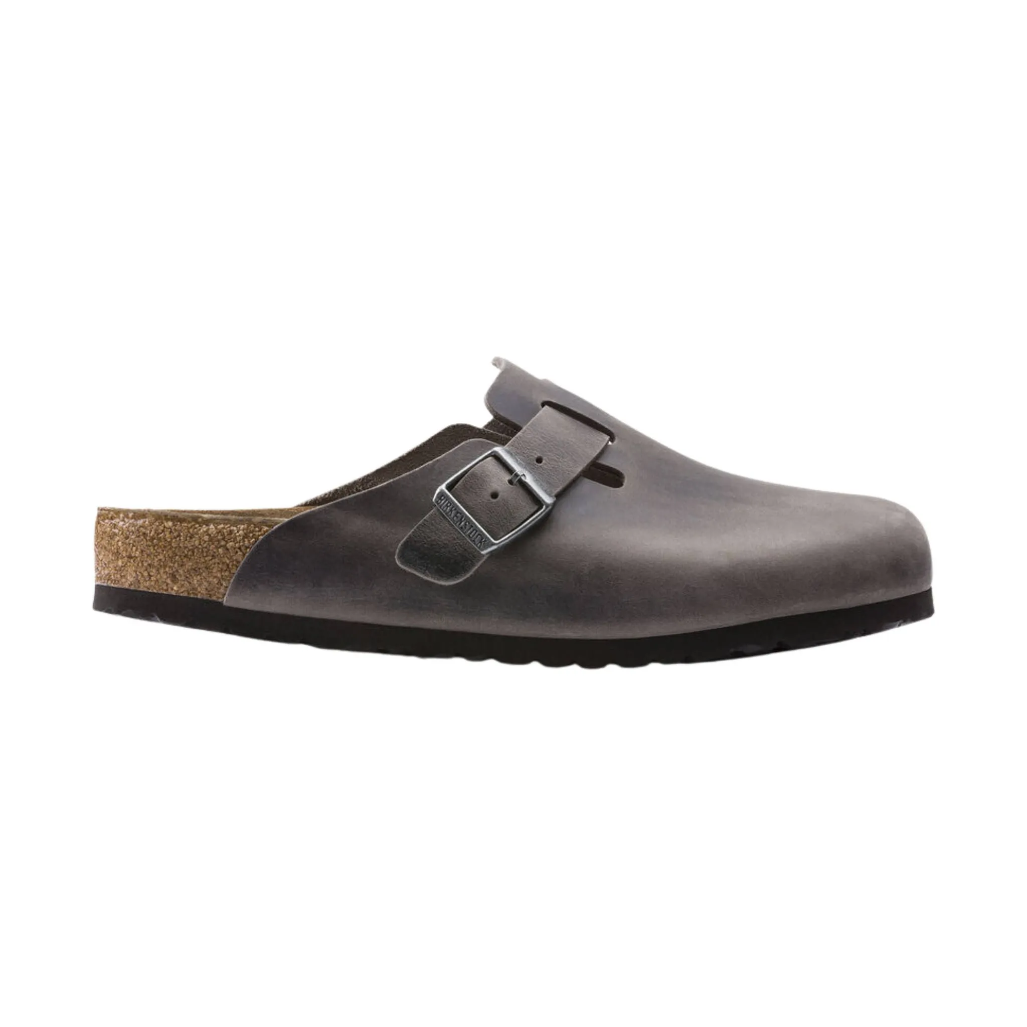 Birkenstock Boston Soft Footbed - Oiled Leather Iron