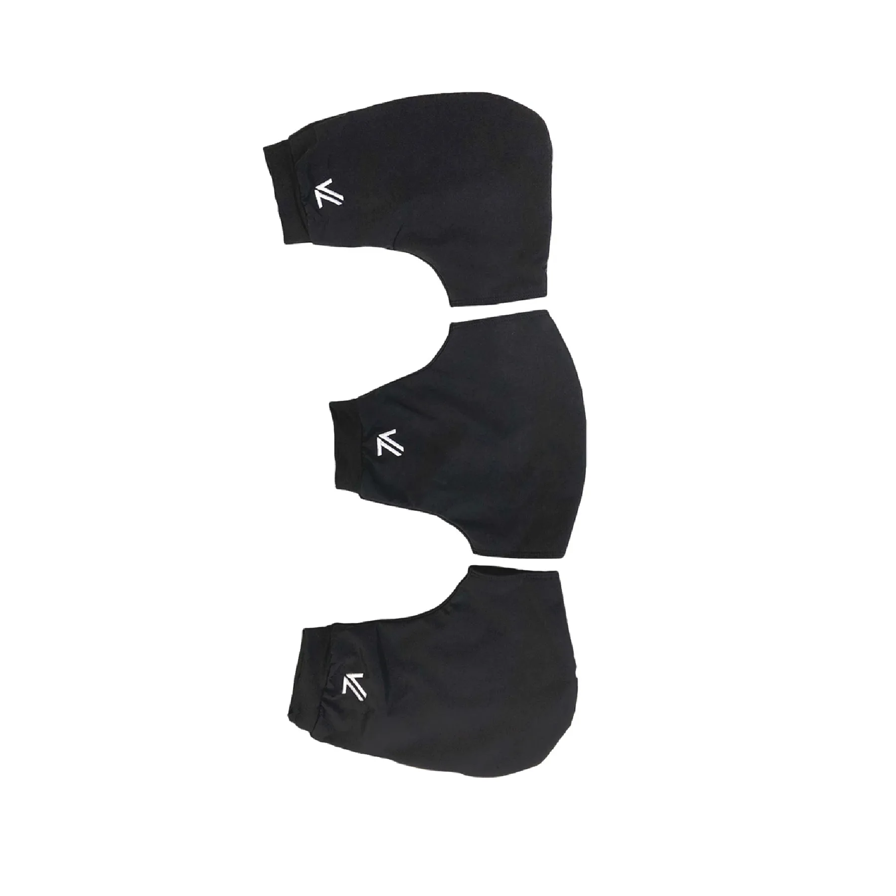 Black Pogie Set (3 pieces) - GREATER COLUMBUS ROWING ASSOCIATION