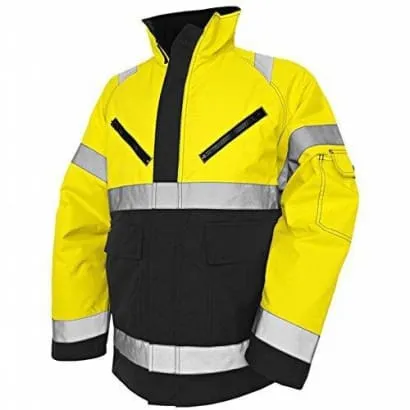 Blaklader High Visibility Winter Quilt Lined Jacket - Wind, Waterproof & Breathable