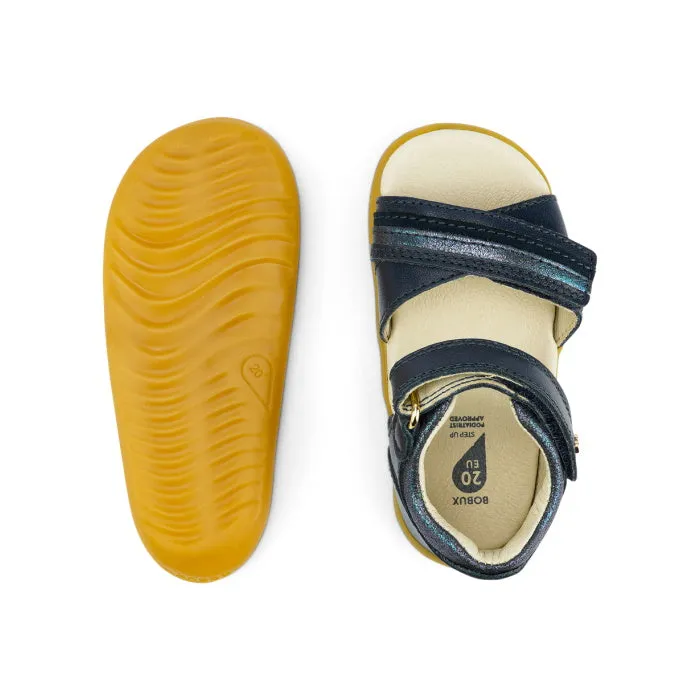 Bobux Step Up Magic Leather Toddlers Sandal Navy