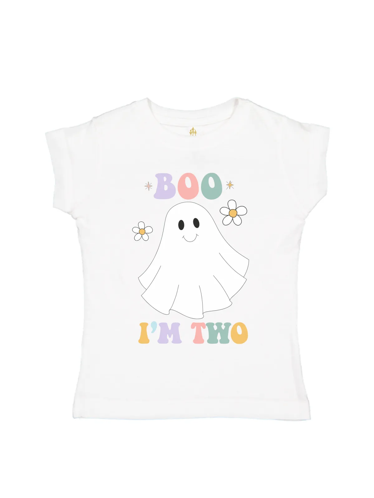 Boo I'm Two Girls Second Birthday Shirt