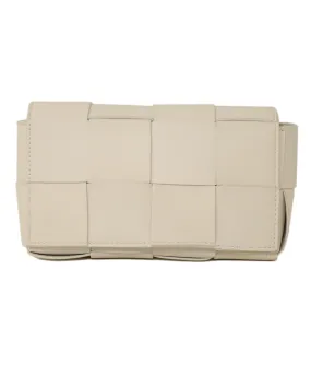 Bottega Veneta White Cassette Belt Bag