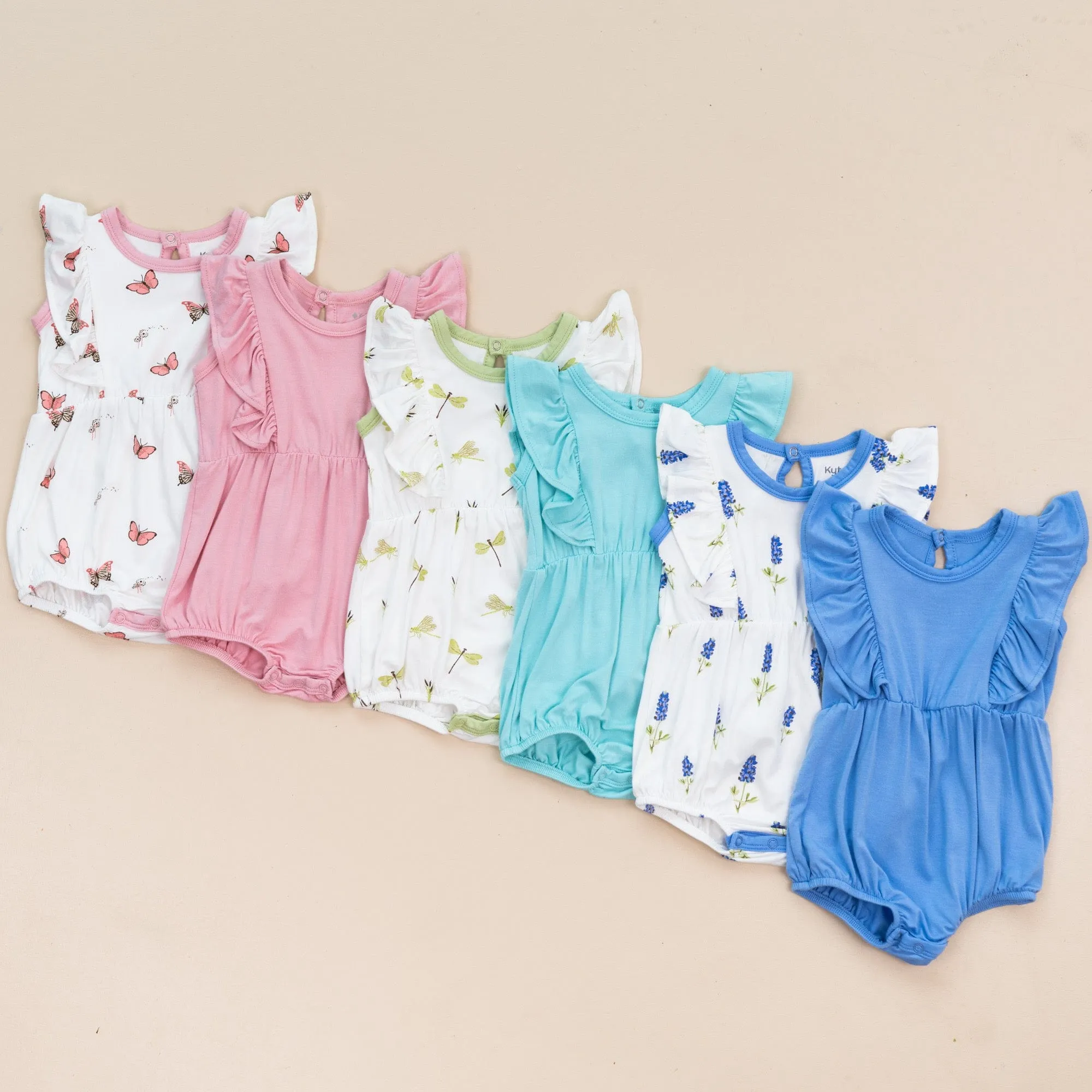 Bubble Romper in Butterfly