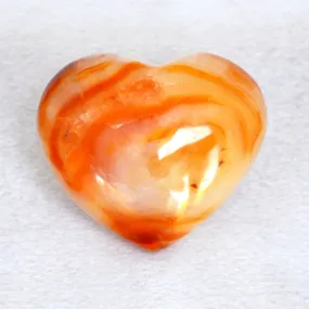 Bumblebee Healing Heart in Carnelian