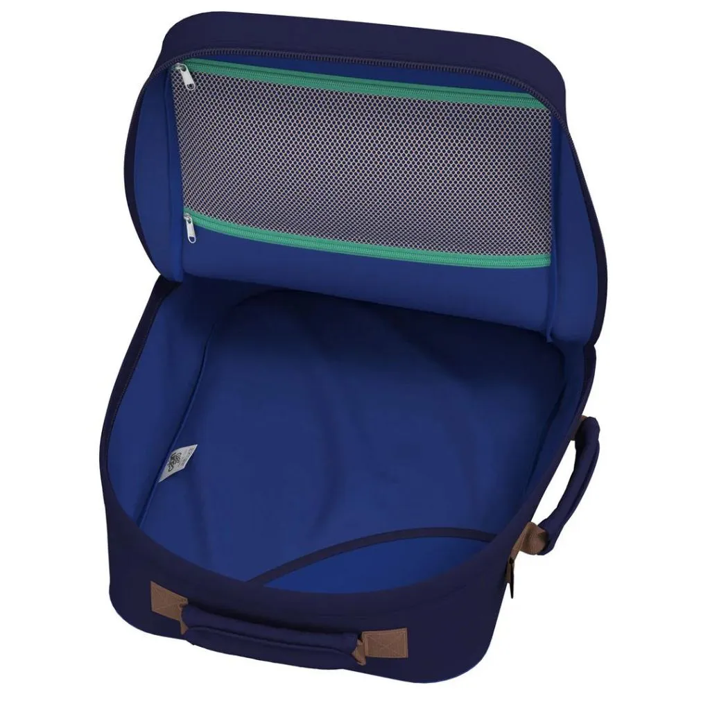 CabinZero Classic 44L Lightweight Carry On Backpack - Deep Ocean