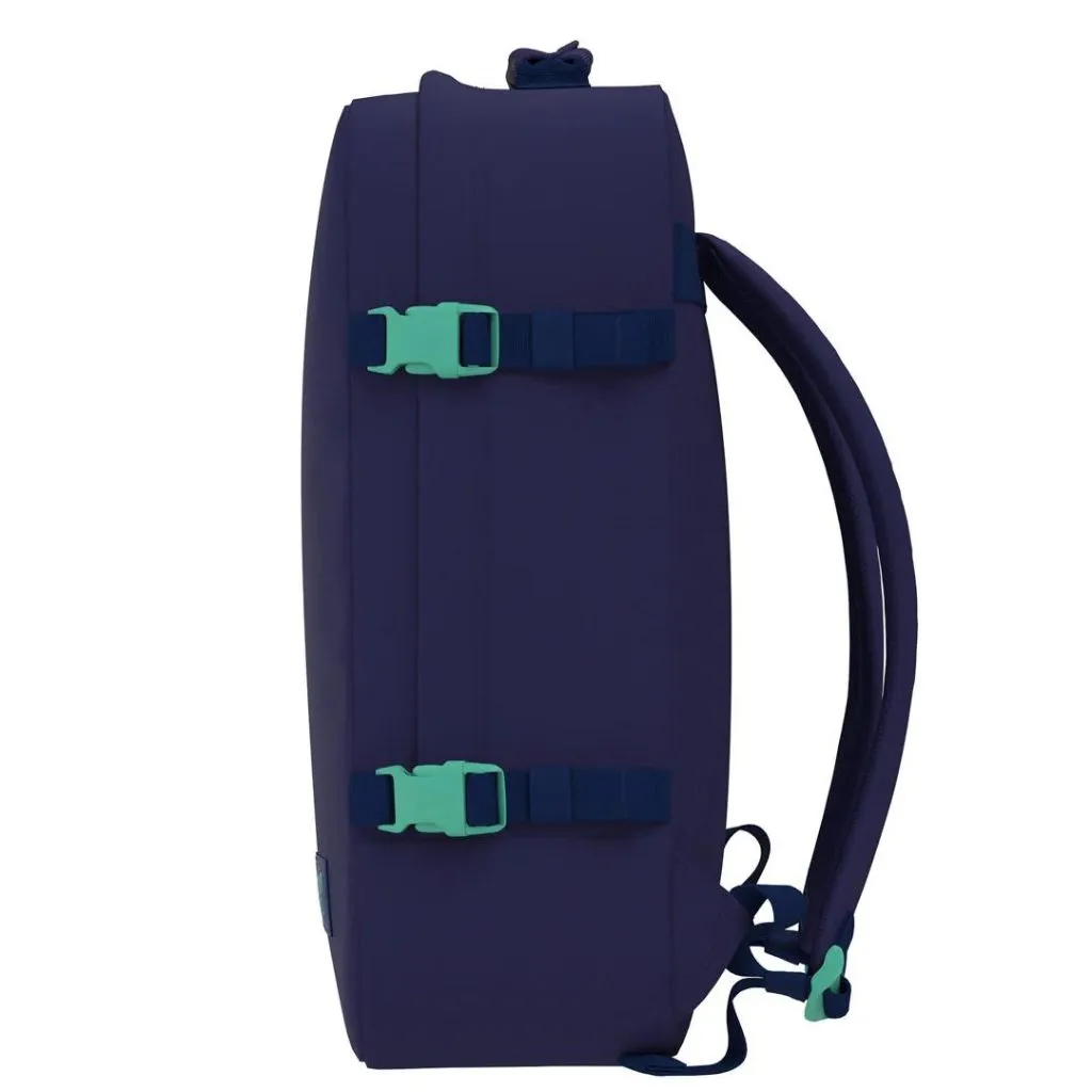 CabinZero Classic 44L Lightweight Carry On Backpack - Deep Ocean