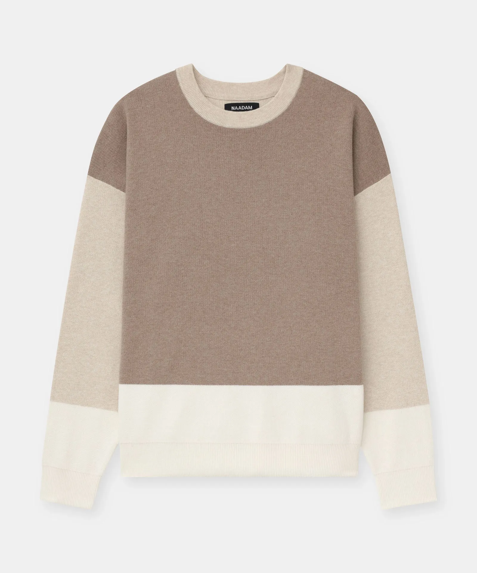 Café Cotton Cashmere Colorblock Sweatshirt