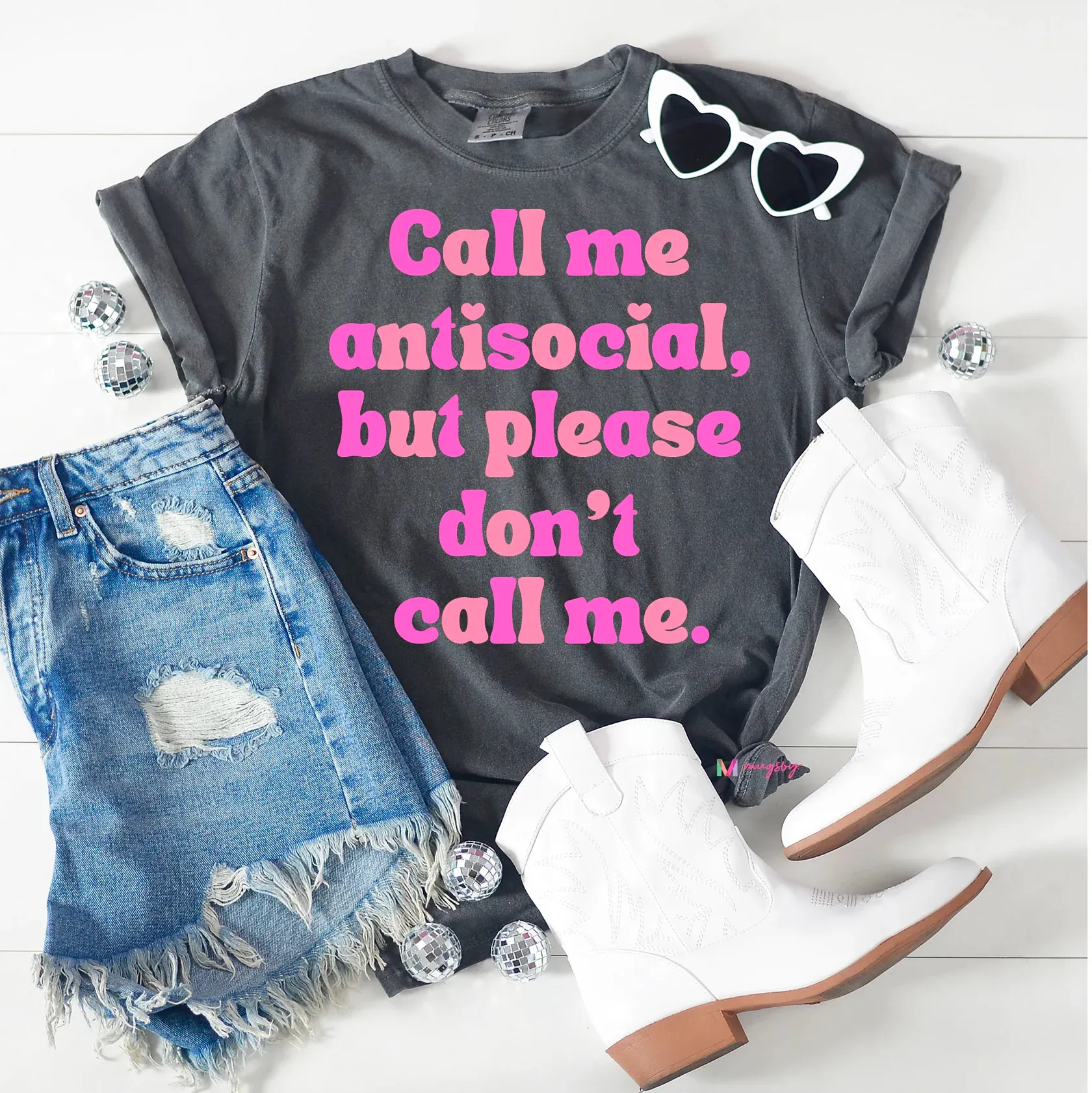 Call Me Antisocial But Please Don't Call Me Shirt