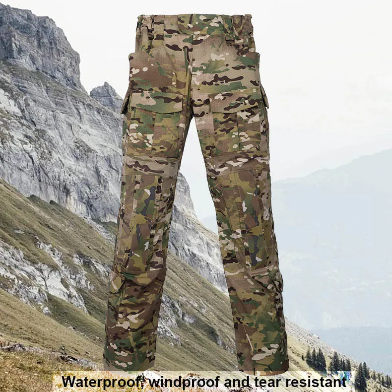 Camo Outdoor Men's Tactical Pocket Pants