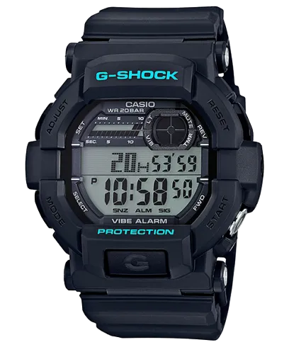 Casio G-Shock Classic w/ Vibration Alarm & World Time Watch