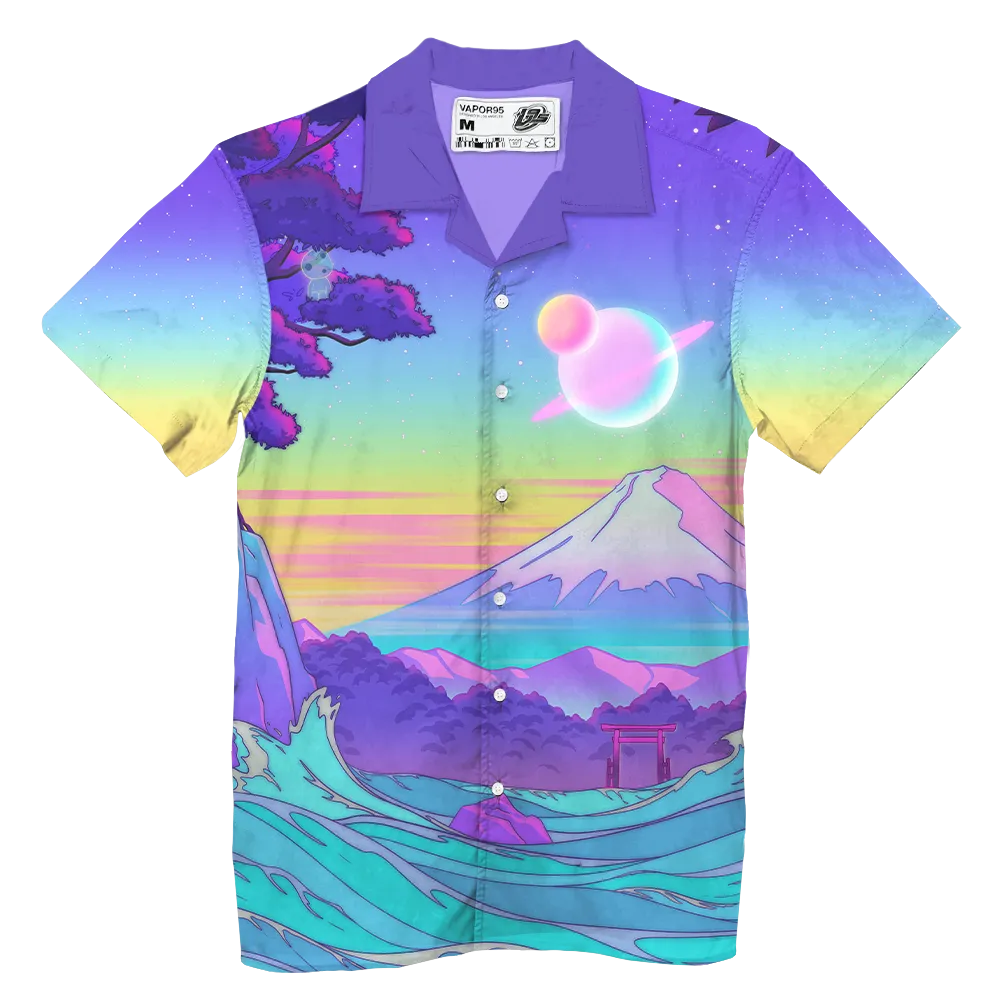 Celestial Fuji Hawaiian Shirt