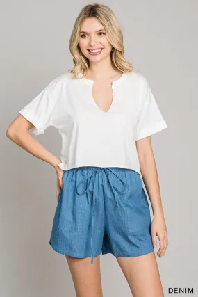 Chambray Short