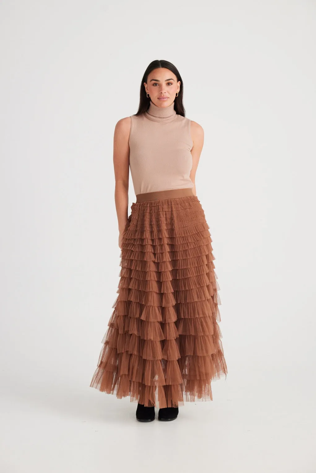 Chance Skirt (Brown)