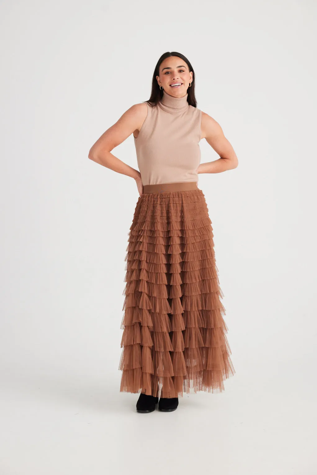 Chance Skirt (Brown)