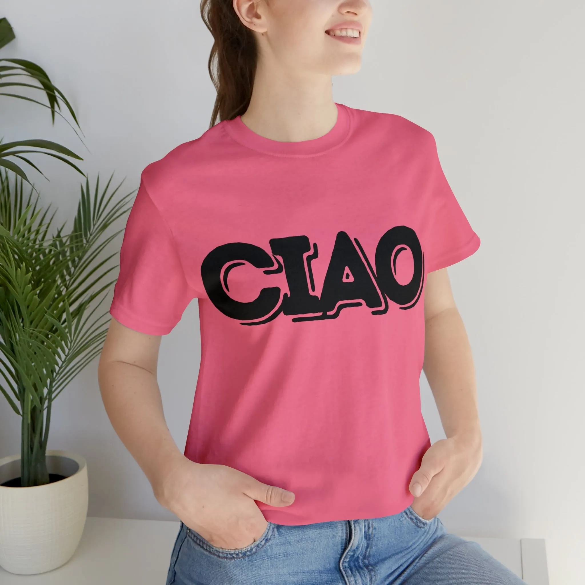 Ciao! Italian Unisex Jersey Short Sleeve Tee