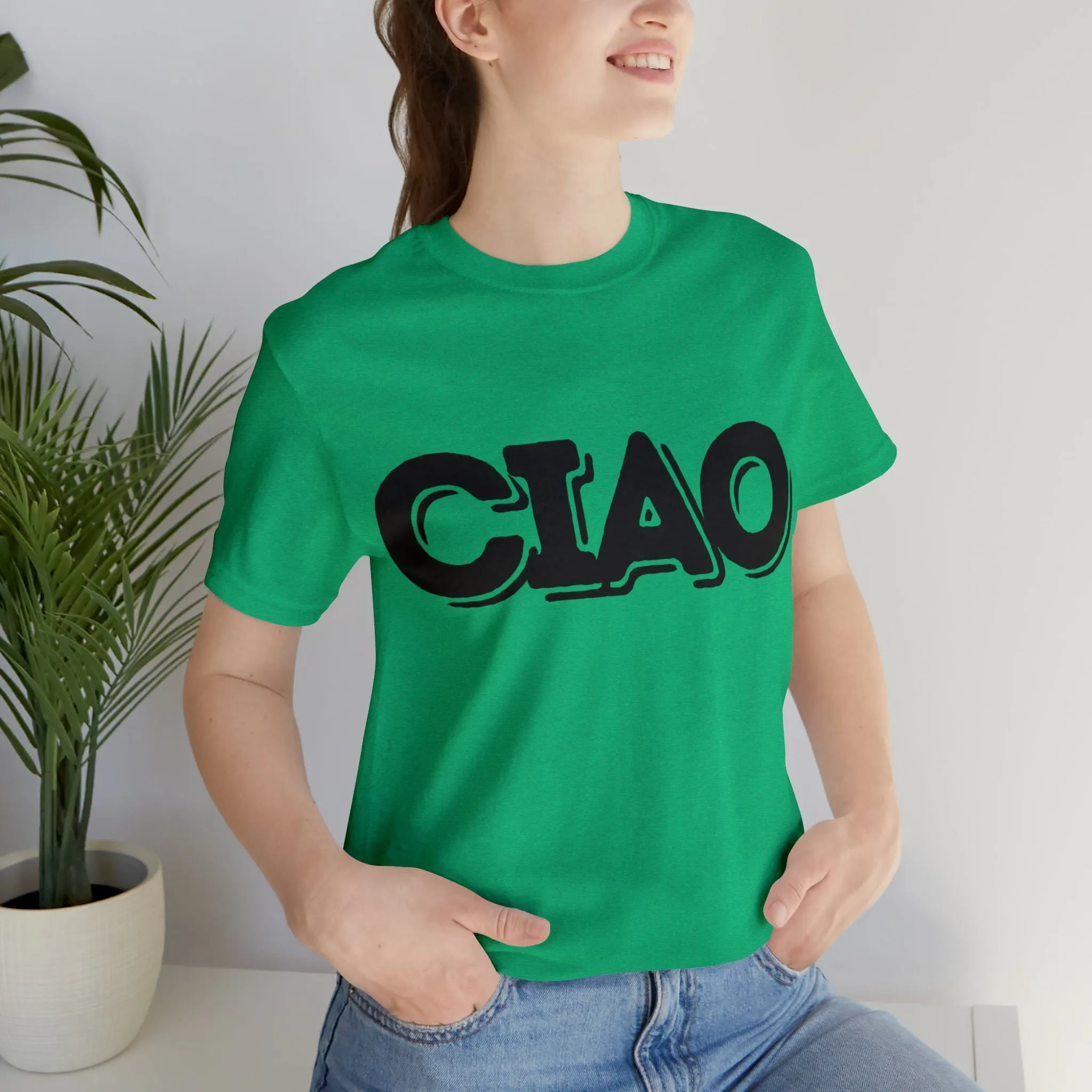 Ciao! Italian Unisex Jersey Short Sleeve Tee